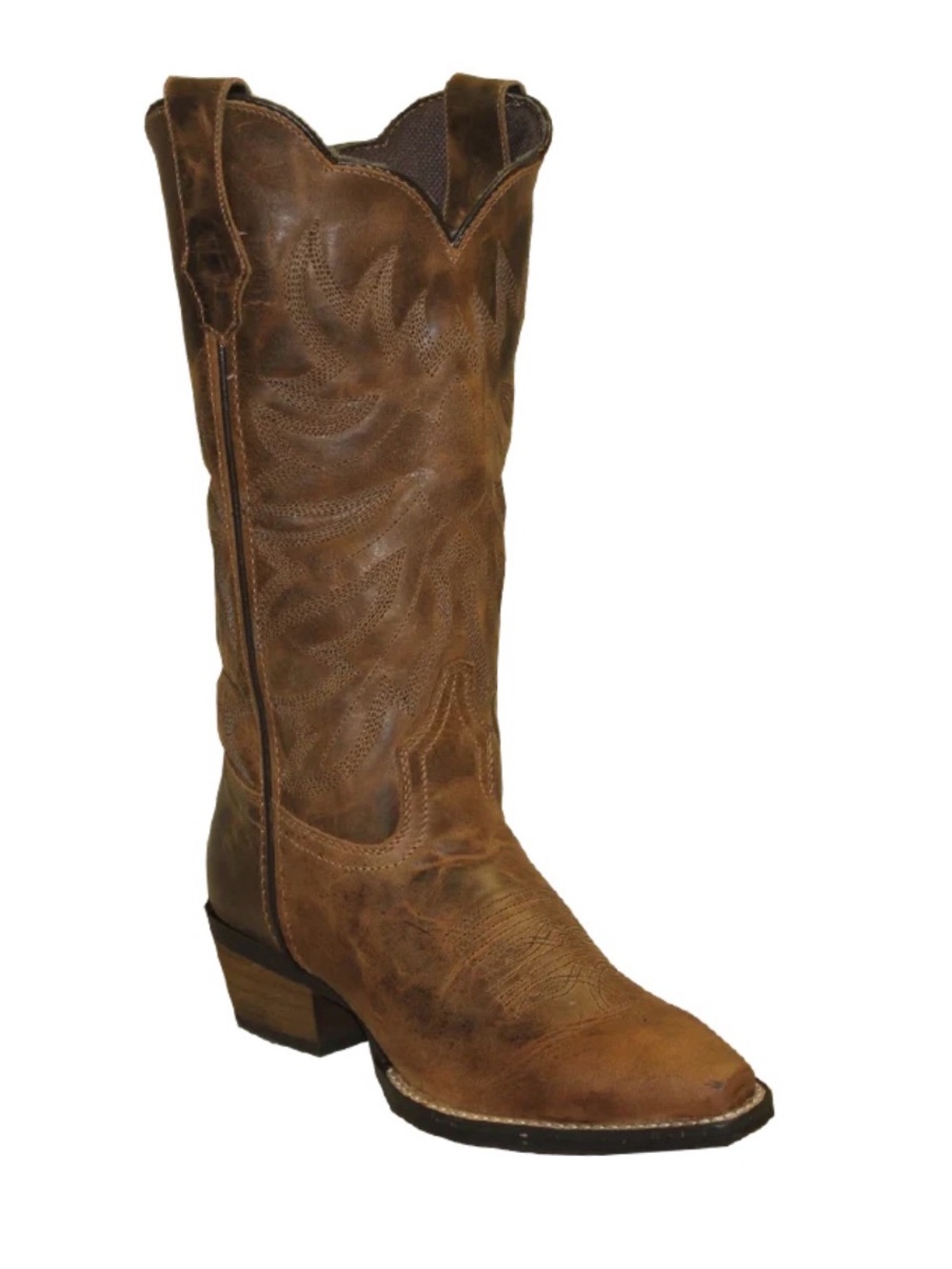 Abilene Rawhide 5151 Brown Leather Western Cowboy Boots Sz 8